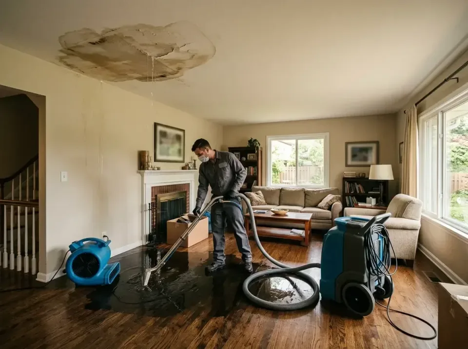 attic-pipe-burst-ceiling-drip-008 — frequently asked questions, Water Damage Restoration & Carpet Care in Astoria, OR
